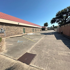 Parking-lot-pressure-washing-and-striping-in-Galveston-TX 6