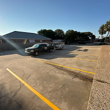 Parking-lot-pressure-washing-and-striping-in-Galveston-TX 5